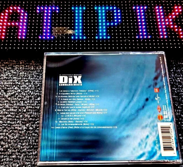 🎵 Les Dix Commandements-  CD Originale Comédie Musicale 🎭 – photo 2